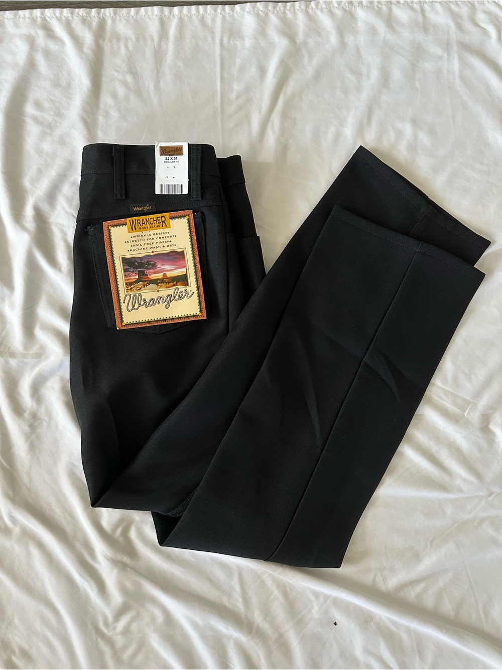 NWT Mens Wrangler Rancher Bootcut Pants